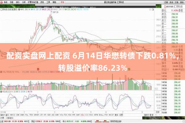 配资实盘网上配资 6月14日华懋转债下跌0.81%，转股溢价率86.23%