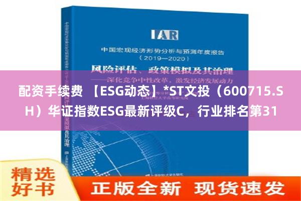 配资手续费 【ESG动态】*ST文投（600715.SH）华证指数ESG最新评级C，行业排名第31